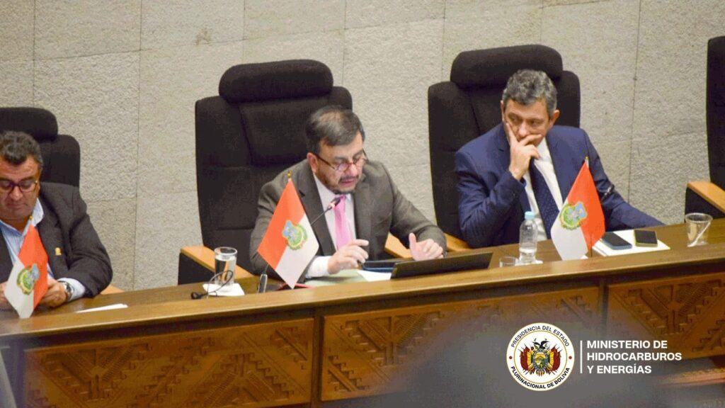 El ministro de Hidrocarburos, Mauricio Medinaceli. / Foto: MHE