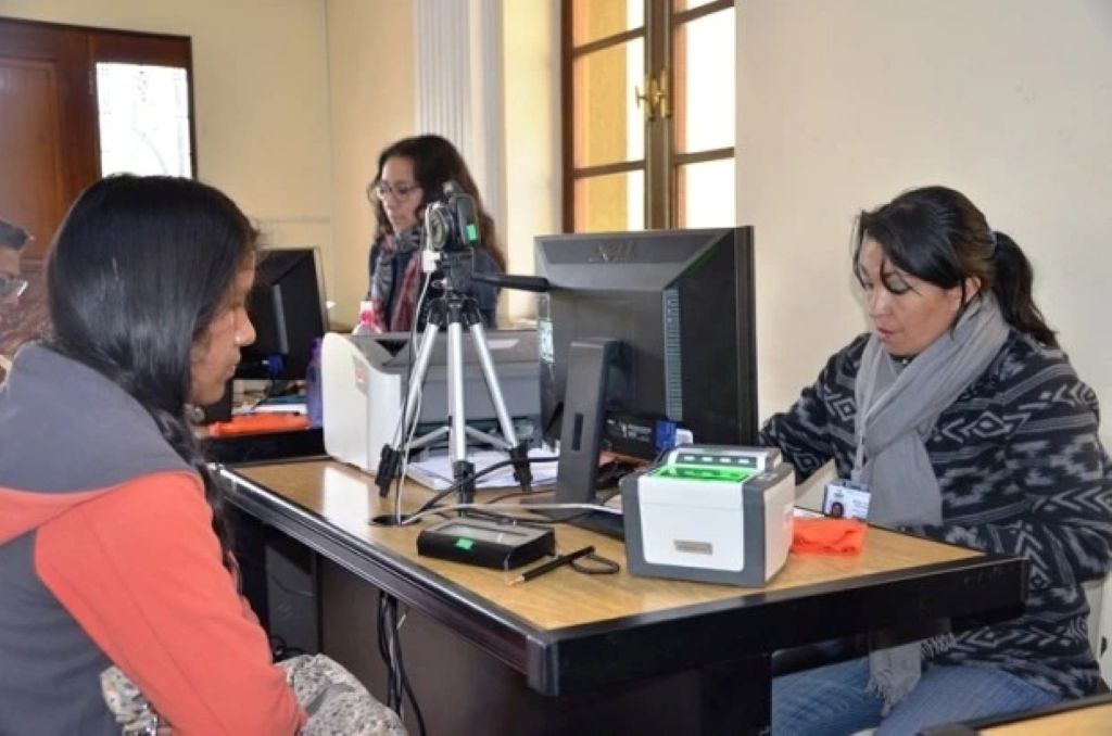 Empadronamiento en Bolivia. / Foto: Bolivia Verifica.