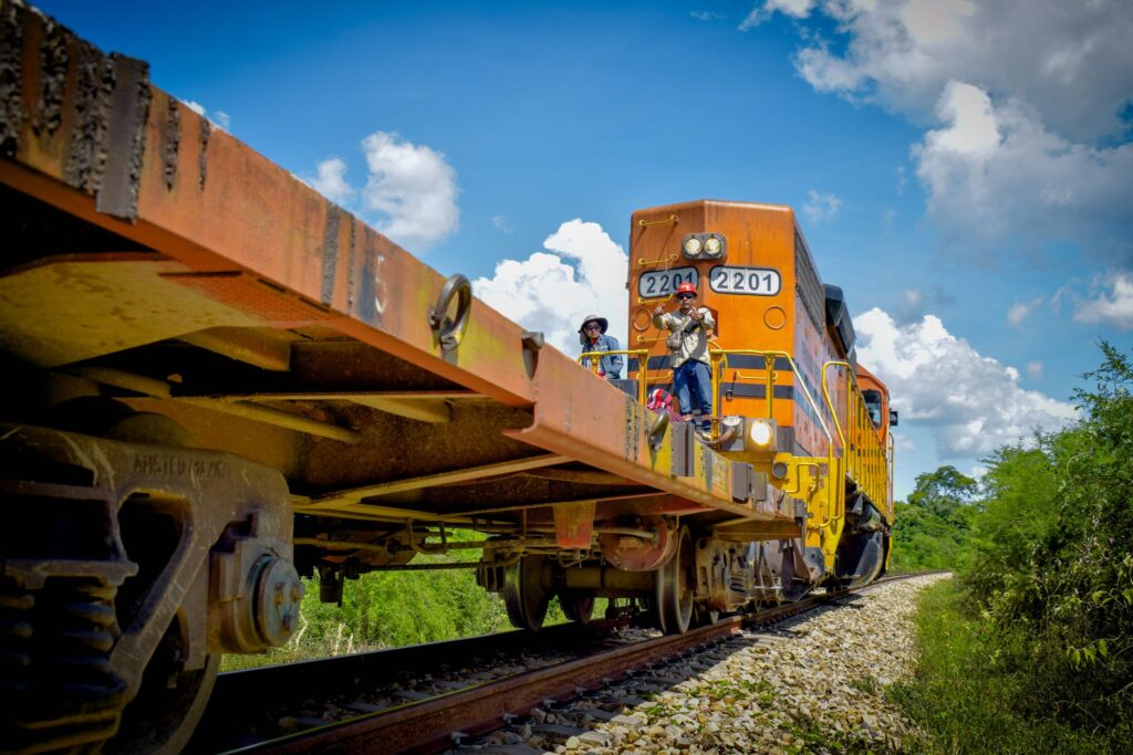Imagen referencial de un ferrocarril en Bolivia. / Foto: MOP.