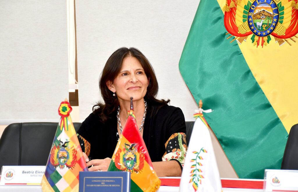 La ministra de Educación, Beatriz García. / Foto: Ministerio de Educación.