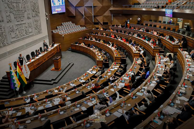 La sesión de la Cámara de Diputados del miércoles.