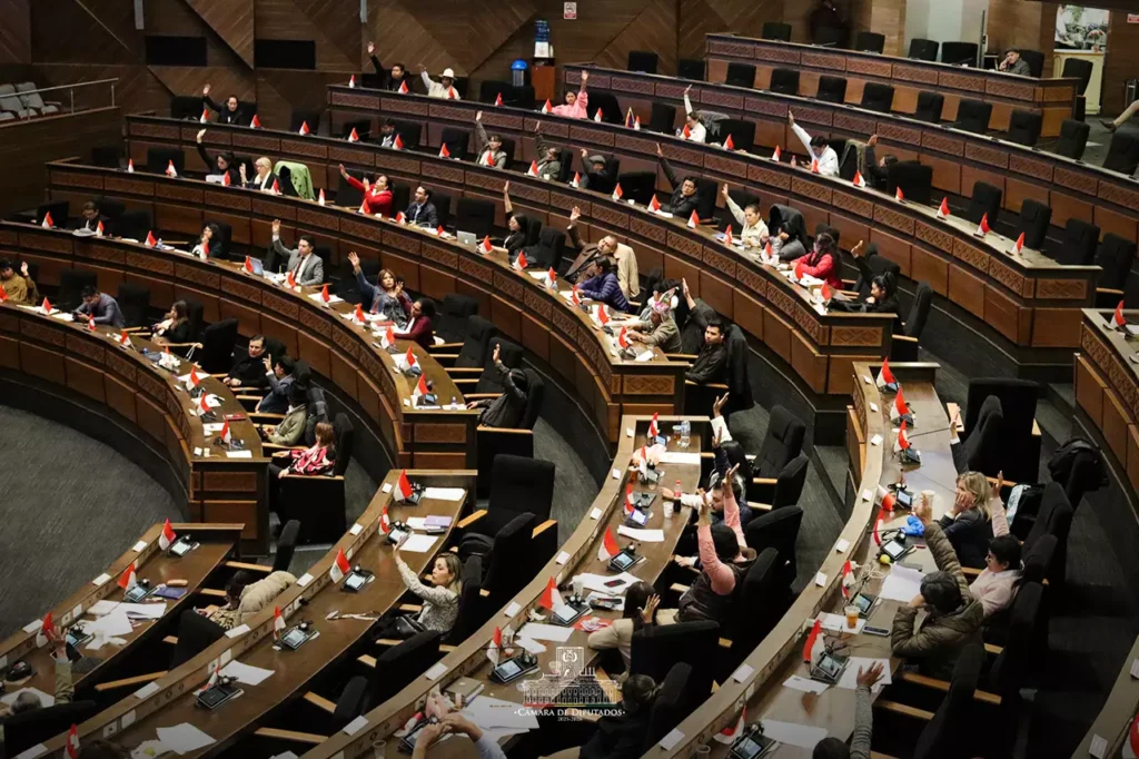 La sesión de la Cámara de Diputados del jueves. / Foto: Diputados