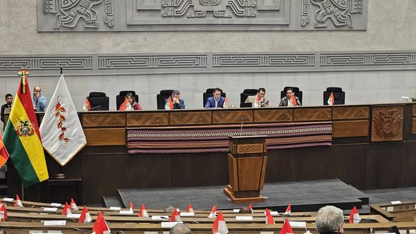 La sesión del Legislativo del miércoles. / Foto Vicepresidencia