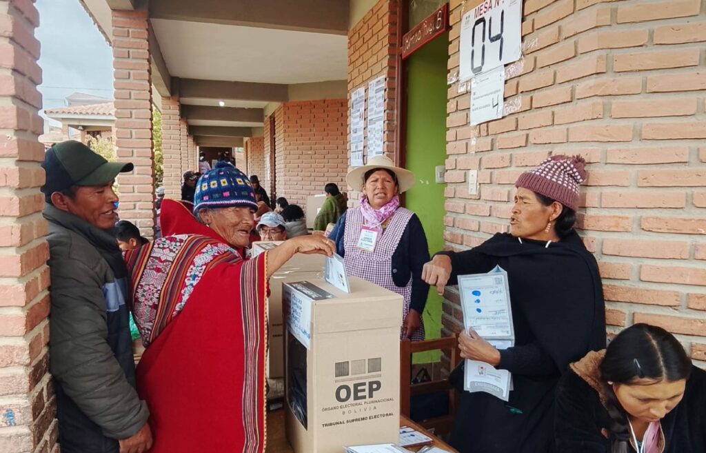 Las elecciones subnacionales de 2026 en Bolivia. / Foto: TSE.