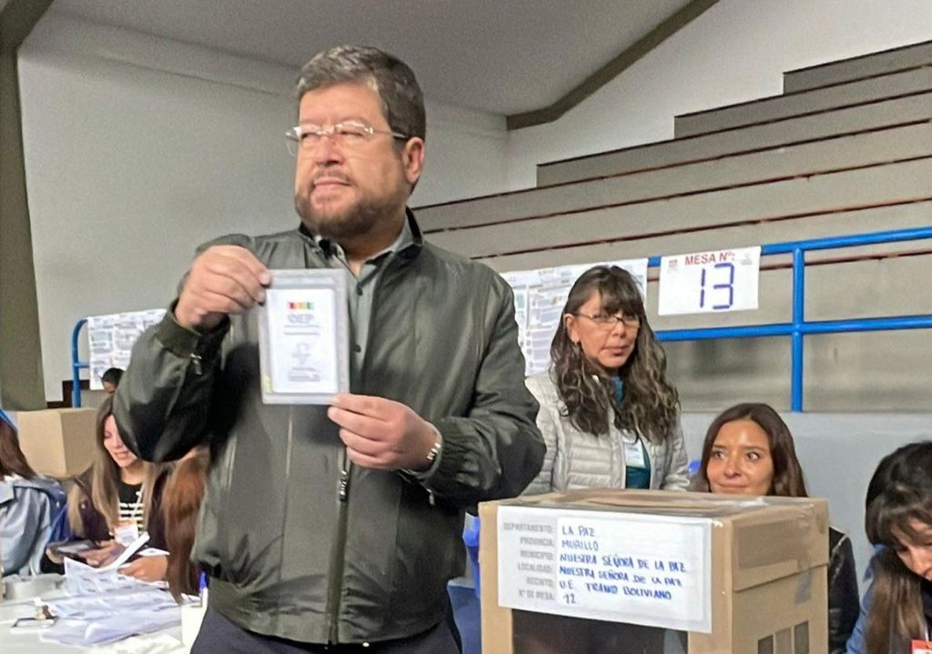 Samuel Doria Medina en las elecciones de 2025. / Foto: SDM