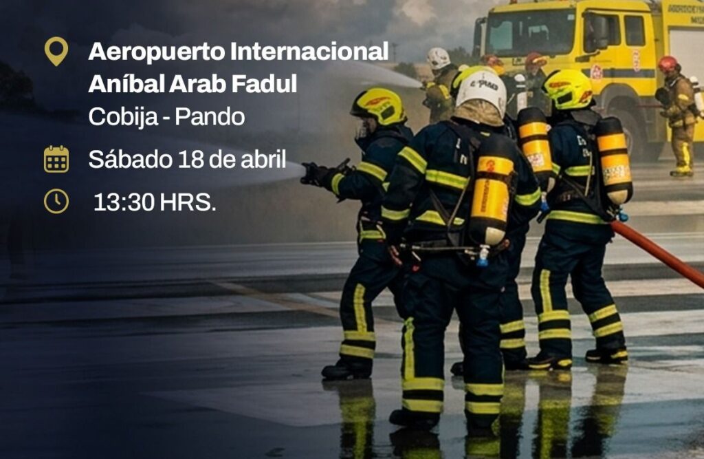 Simulacro en Cobija. / Foto Naabol.