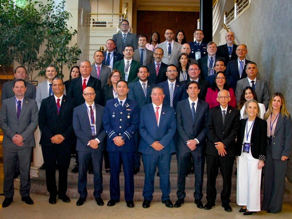 La reunión del Comité Ejecutivo CVIII de la Comisión Latinoamericana de Aviación Civil – CLAC. / Foto: MOP.