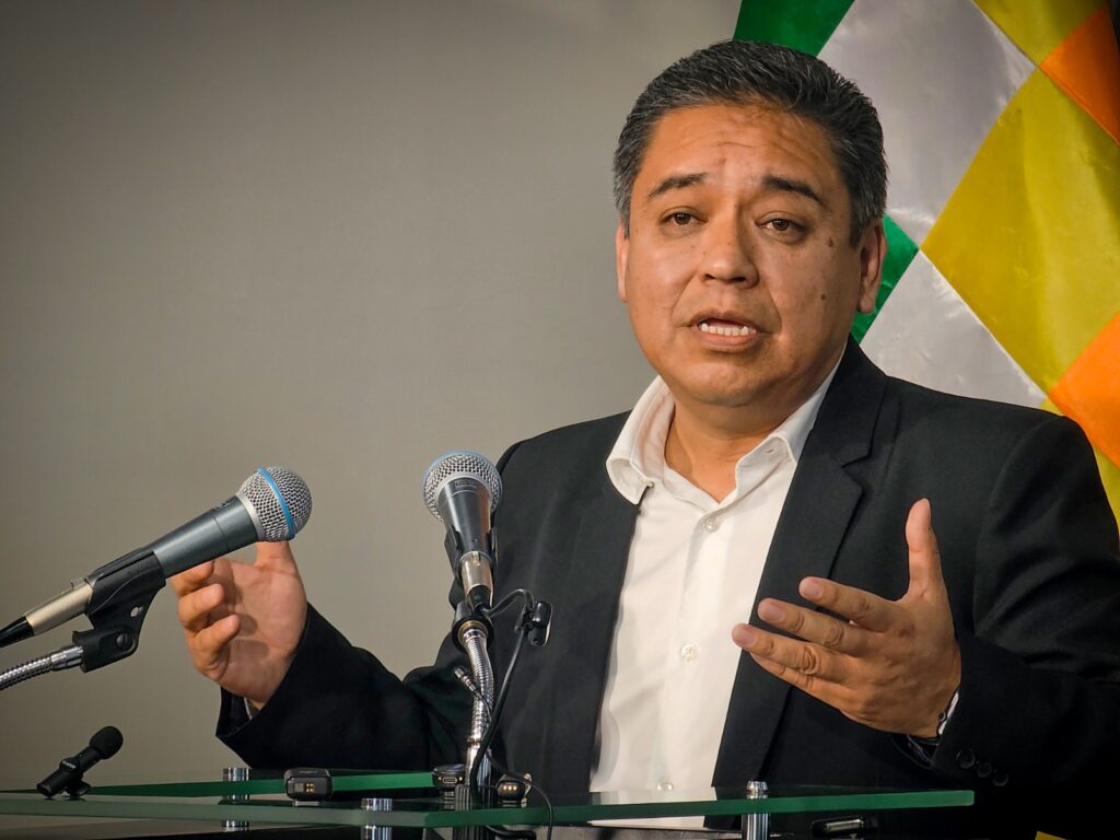 El vocero de la Presidencia del Estado, José Luis Gálvez. / Foto: DirCom.