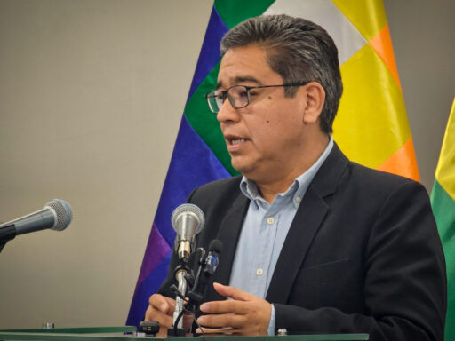 El vocero de la Presidencia, José Luis Gálvez. / Foto: DirCom.