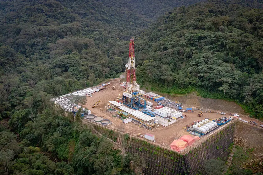 Imagen referencial del pozo Churumas. Foto: YPFB.