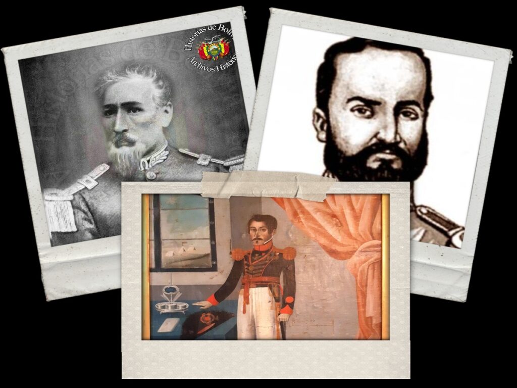 Los tres militares que serán declarados como héroes. / Foto: RRSS