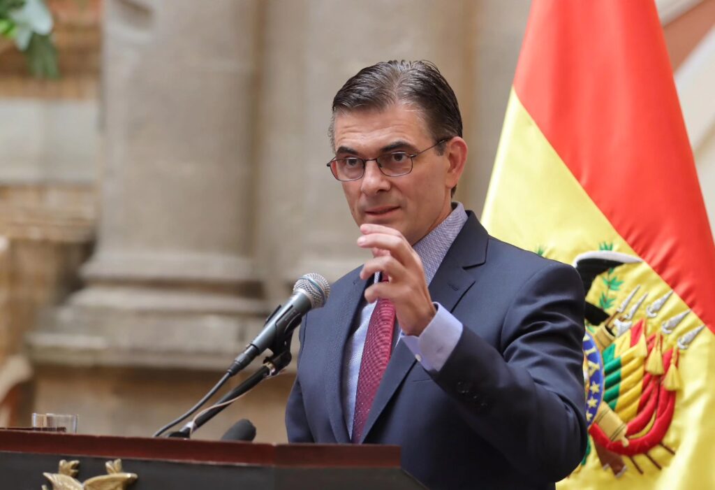 El presidente Rodrigo Paz. / Foto: DirCom