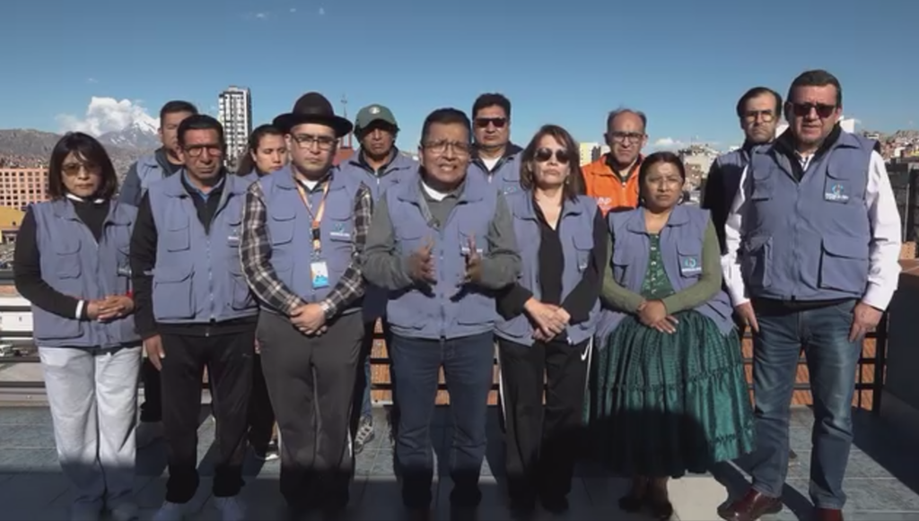 Los personeros de la Defensoría del Pueblo. / Foto: eju.tv