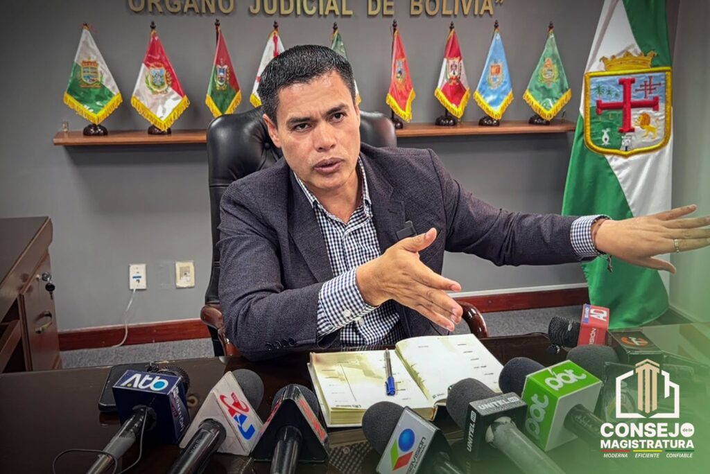El presidente del Consejo de la Magistratura, Carlos Spencer Arancibia. / Foto: CM