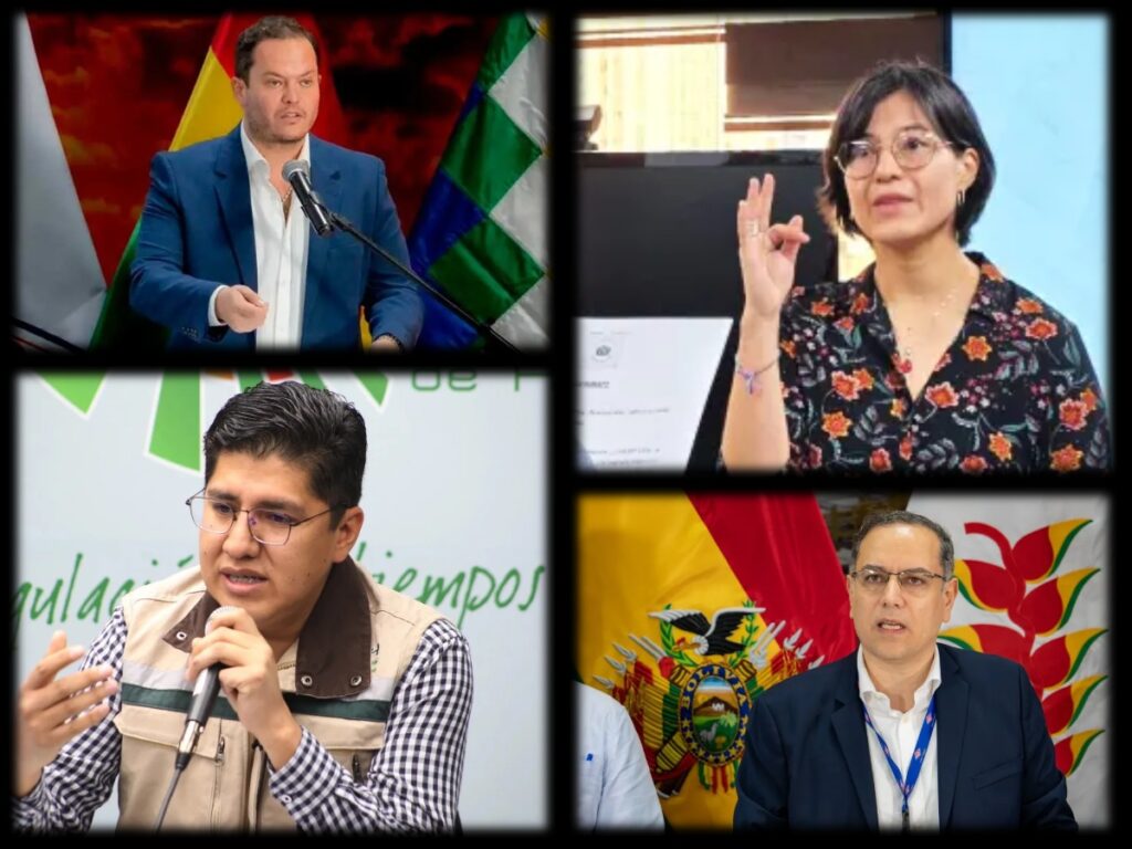 Los señalados en el informe sobre la gasolina. / Foto: eju.tv