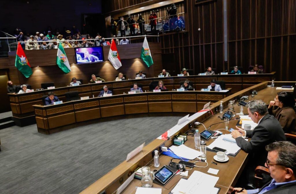 Una sesión de la Cámara de Senadores. / Foto: Senado
