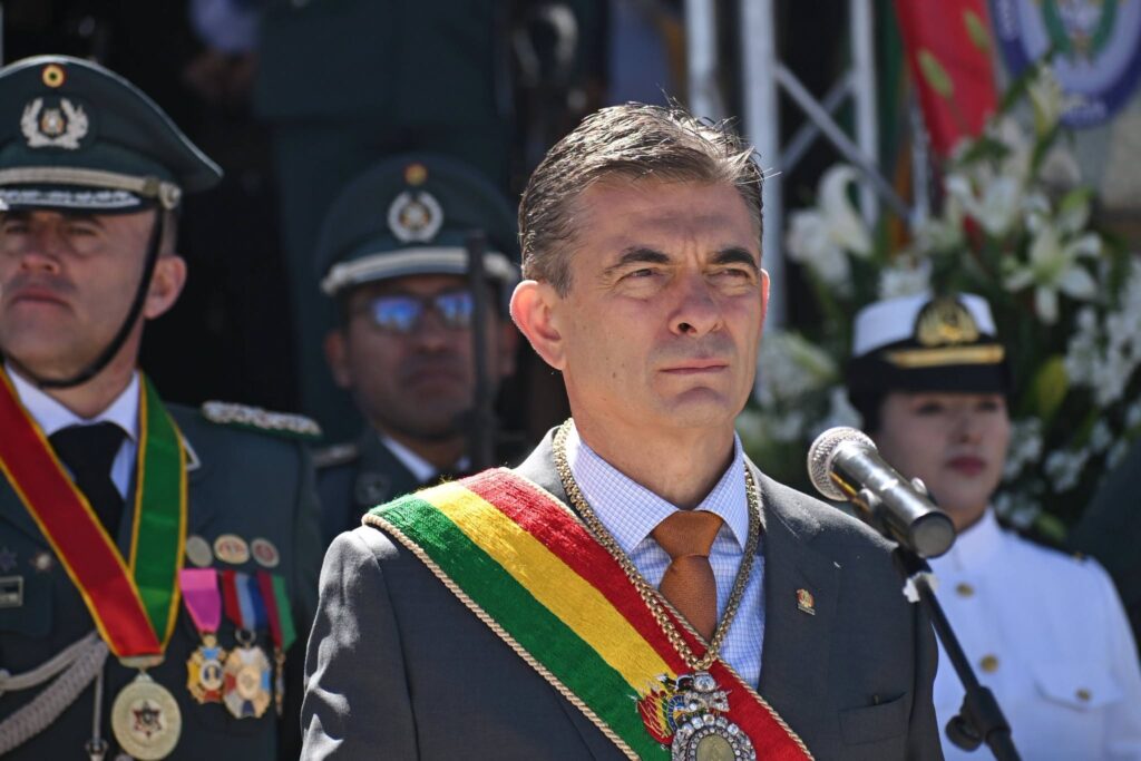 El presidente Rodrigo Paz. / Foto: Gobcom