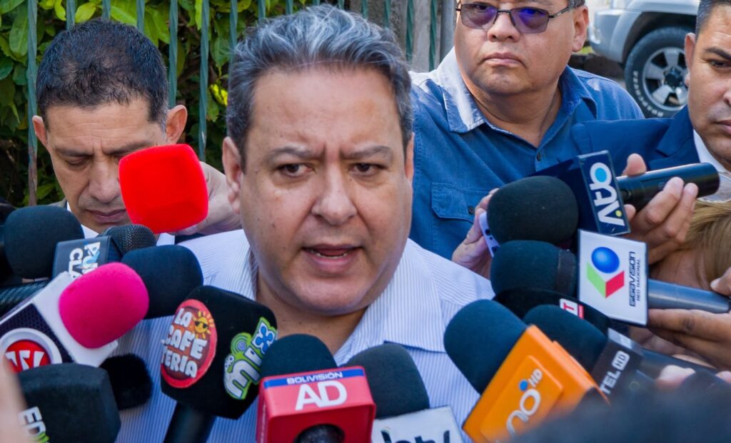 El presidente de Yacimientos Petrolíferos Fiscales Bolivianos (YPFB), Sebastián Daroca. / Foto: YPFB