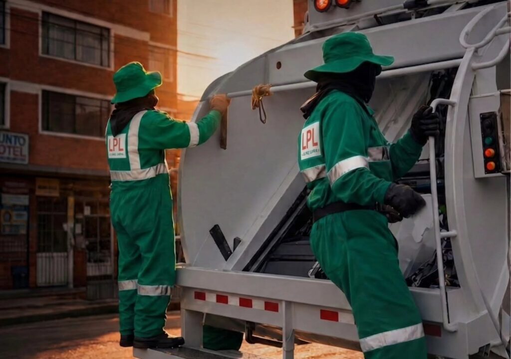 El servicio de recojo de basura. / Foto: LPL