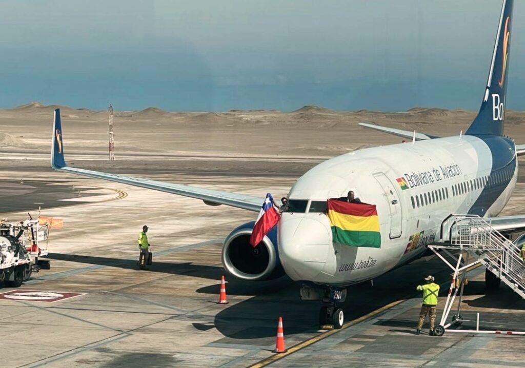 Un avión de BoA en un aeropuerto. / Foto: BoA.