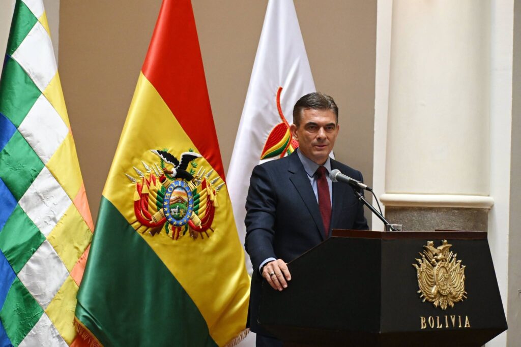 El presidente Rodrigo Paz en un acto en Palacio de Gobierno. / Foto: Rodrigo Paz