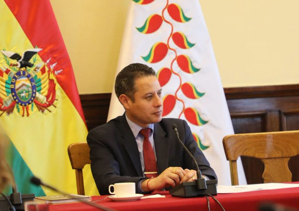 El vicepresidente Edmand Lara. / Foto: Vicepresidencia