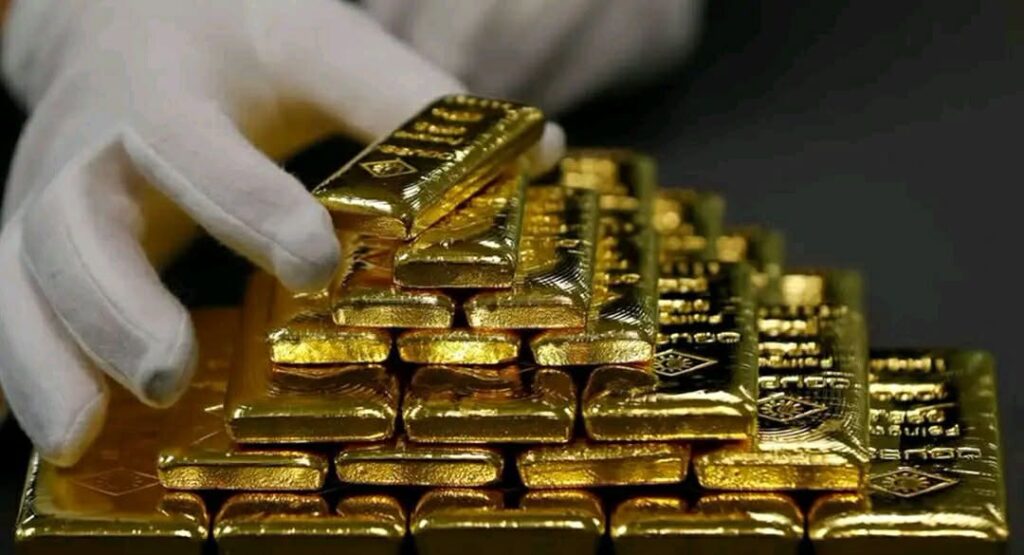 Imagen referencial de lingotes de oro. / Foto: RRSS