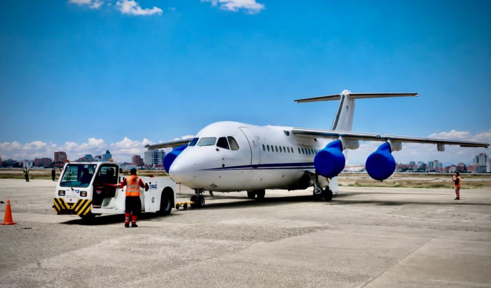 La aeronave de Go Airline. / Foto: El País