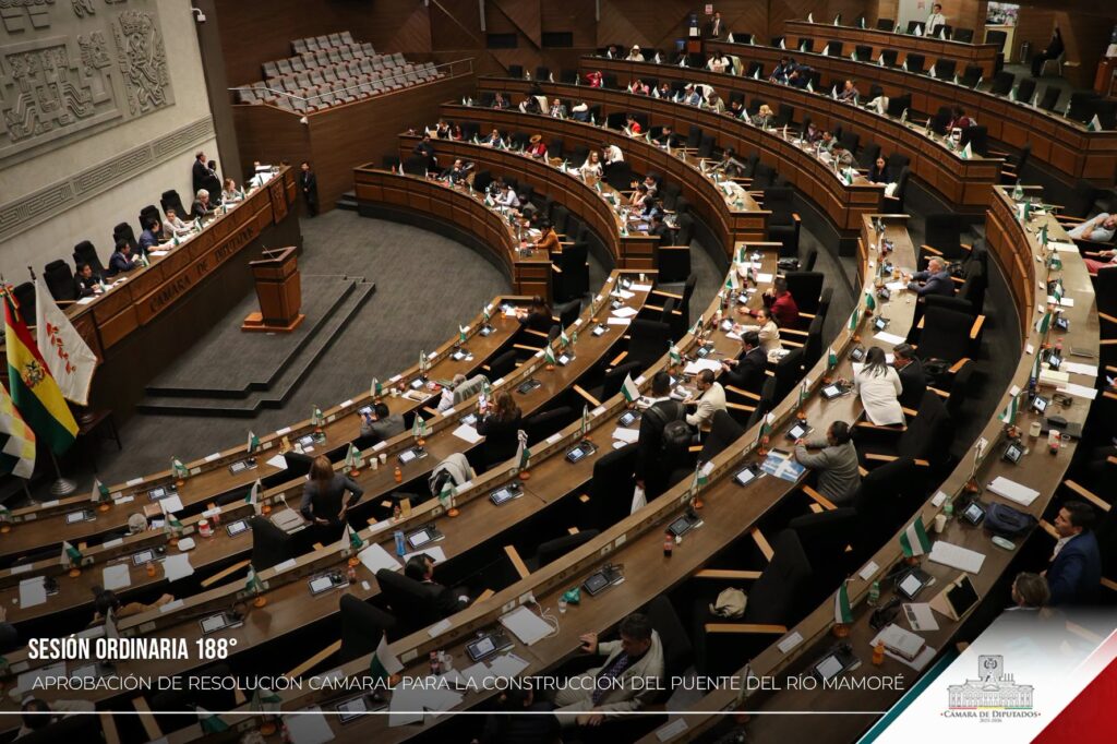 La sesión de la Cámara de Diputados del jueves. / Foto: Diputados