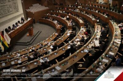 La sesión de la Cámara de Diputados del jueves. / Foto: Diputados