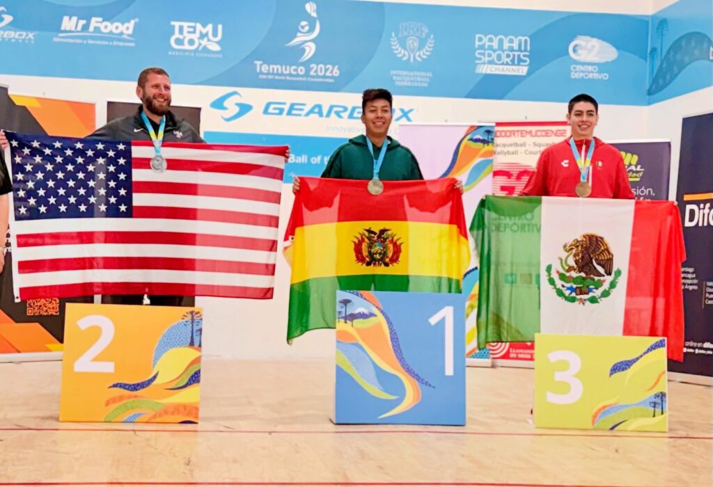 Conrrado Moscoso en la premiación del torneo. / Foto: CM