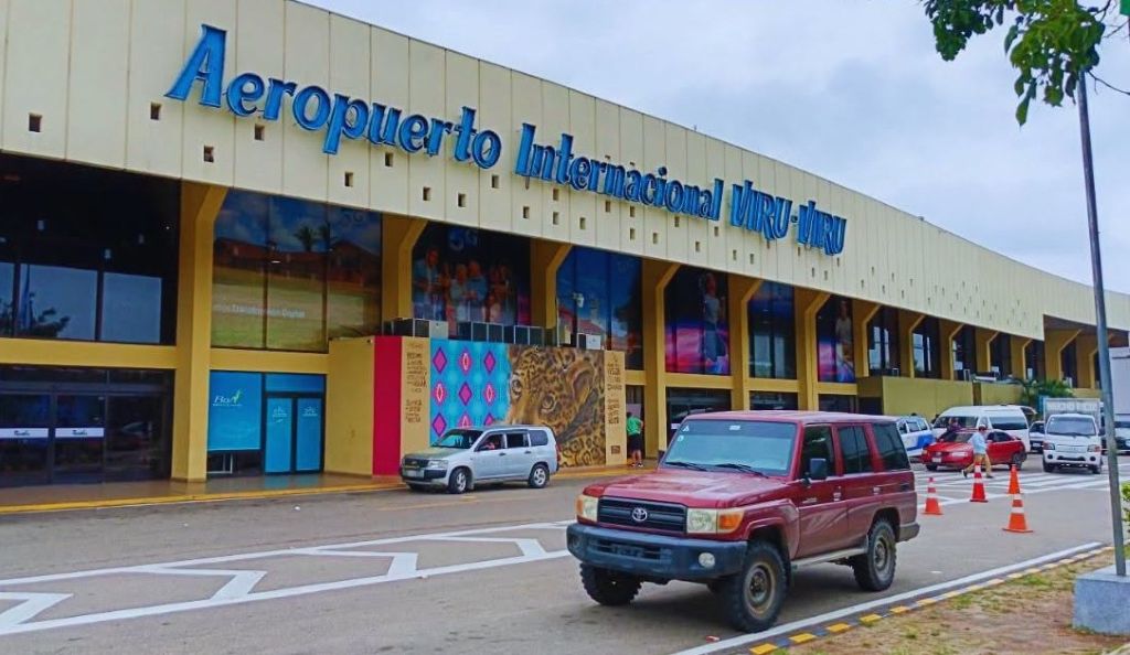 El aeropuerto de Viri Viru. / Foto MOP
