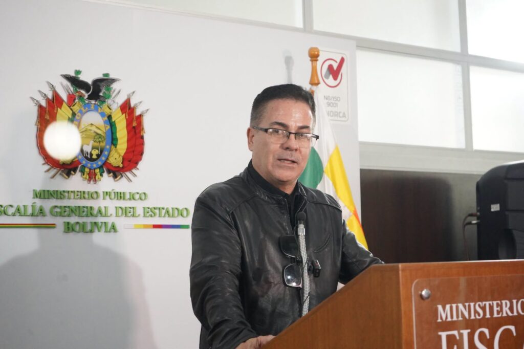 El fiscal general del Estado, José Armando Urioste. / Foto: Fiscalía