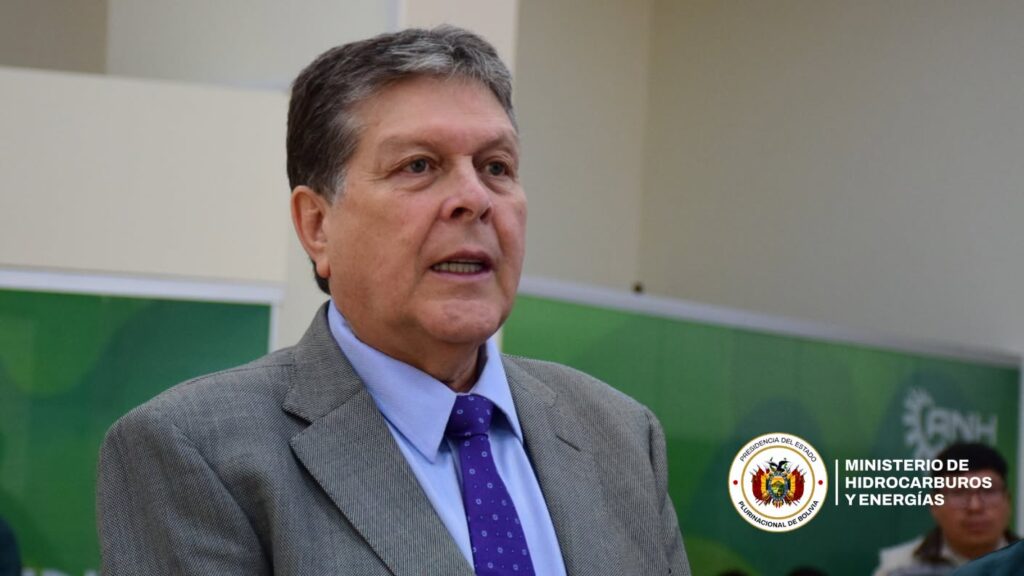 El ministro de Hidrocarburos, Marcelo Blanco. / Foto: Min. Hidrocarburos