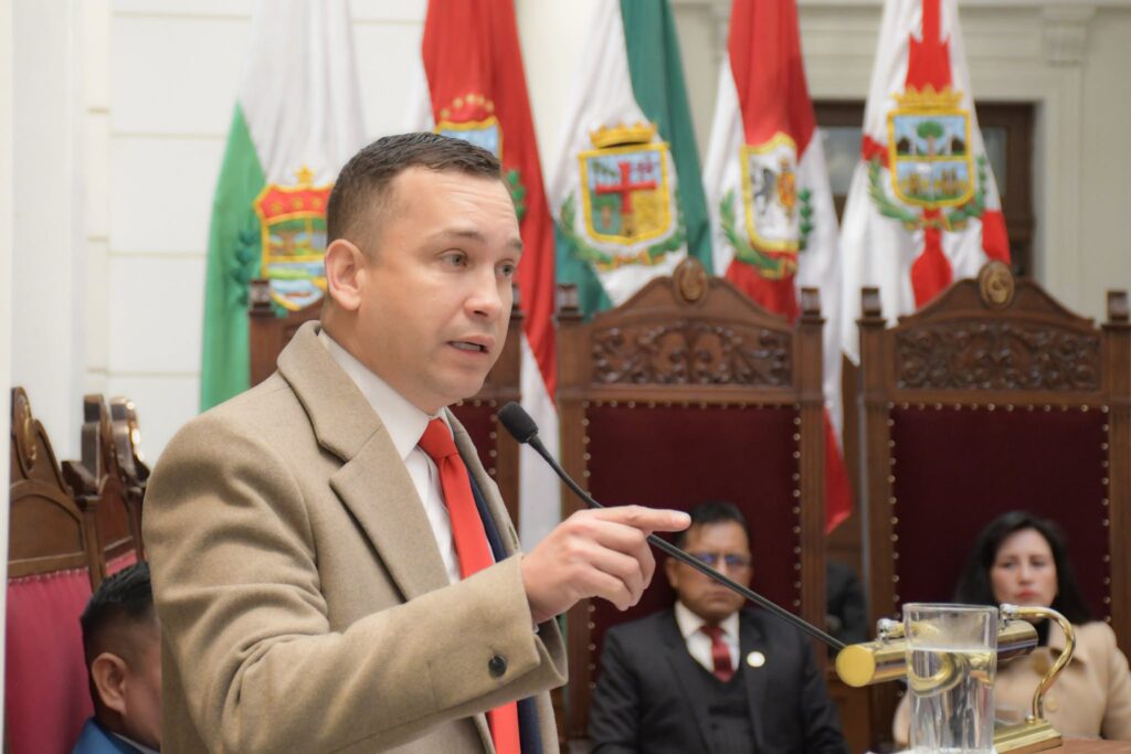 El presidente el TSJ, Romer Saucedo. / Foto: TSJ.