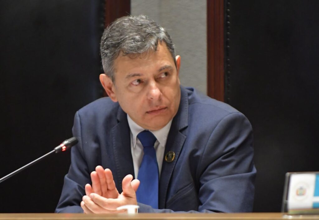 El presidente del Senado, Diego Ávila. / Foto: Senado