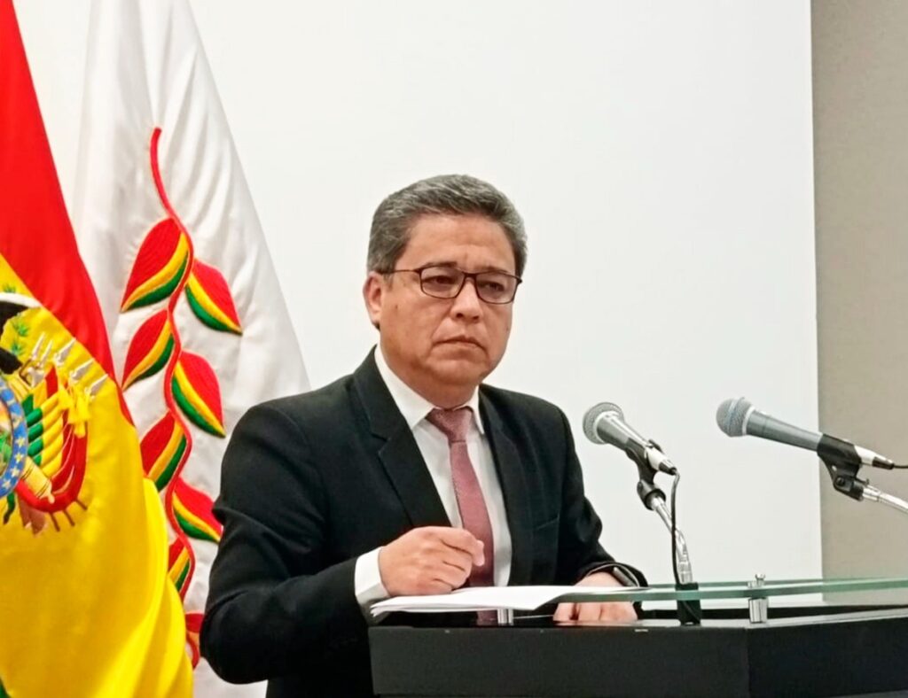 El vocero de la Presidencia, José Luis Gálvez. / Foto: Gobcom