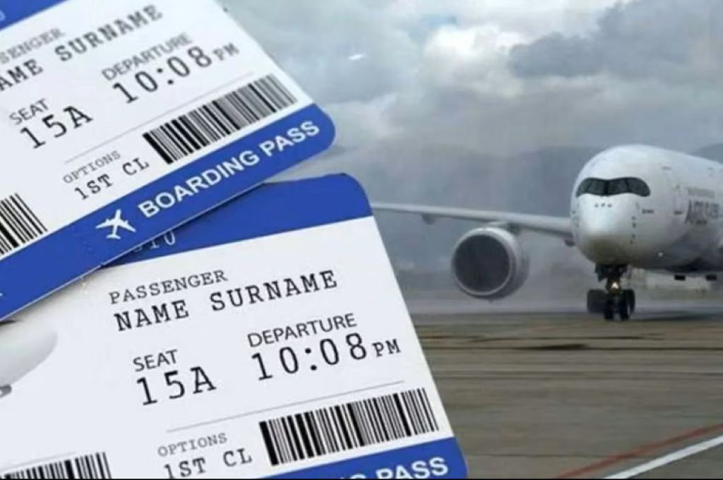 Imagen referencial de pasajes aéreos. / Foto: lmneuquen