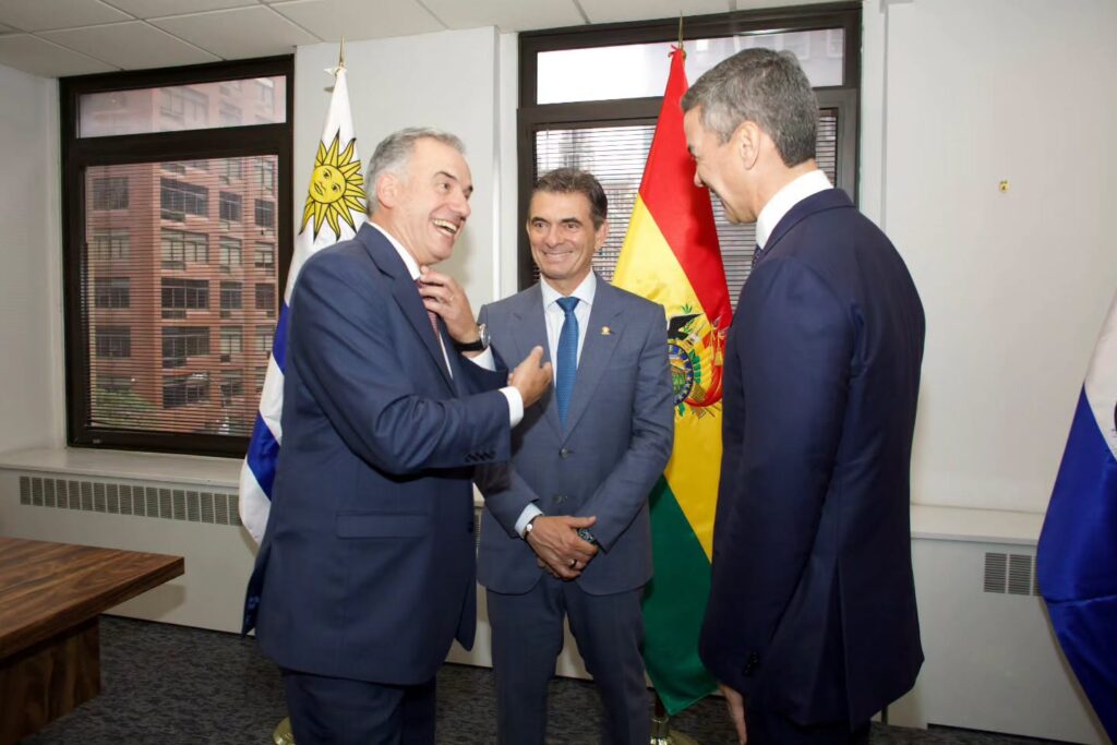 La reunión de los presidentes de URUPABOL en EEUU. / Foto: Rodrigo Paz.