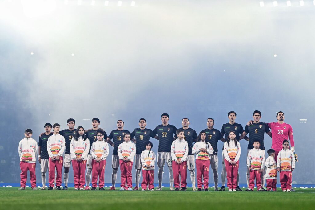 La selección boliviana en Argentina. / Foto: La Verde