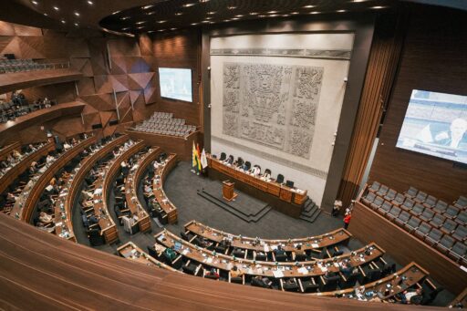 La sesión del Legislativo en la cual se aprobó la ley de suspensión de fiscales. / Foto: Roberto Castro