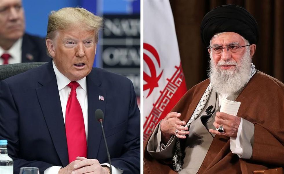 Donald Trump y el ayatola Alí Jamenei, líder supremo de Irán. (EFE/EPA/WILL OLIVER/ IRAN'S SUPREME LEADER OFFICE).