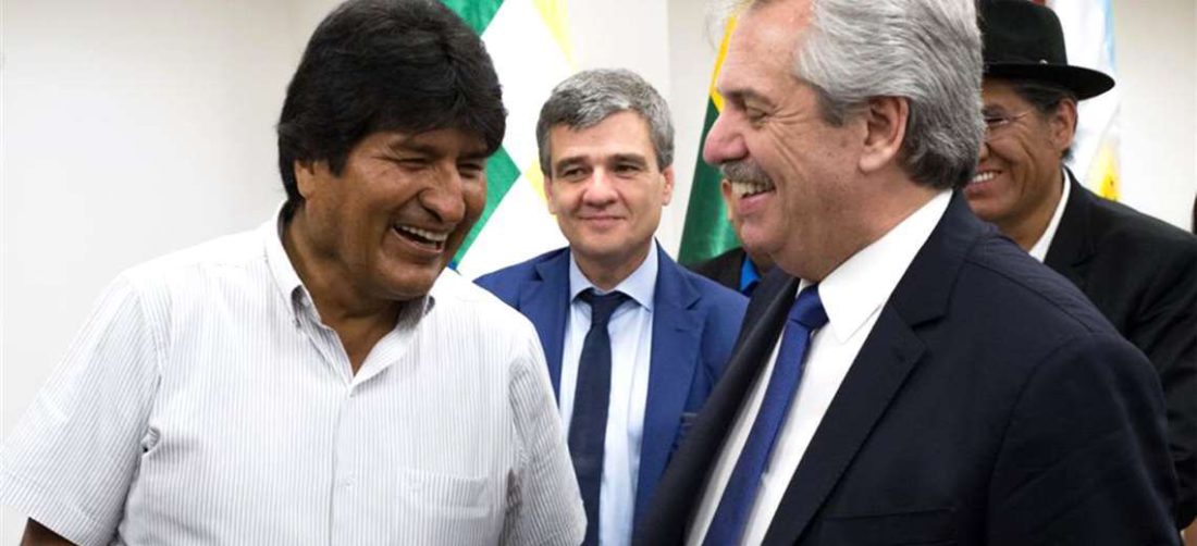 Evo Morales, desde Argentina, dice que la alianza es un hecho.