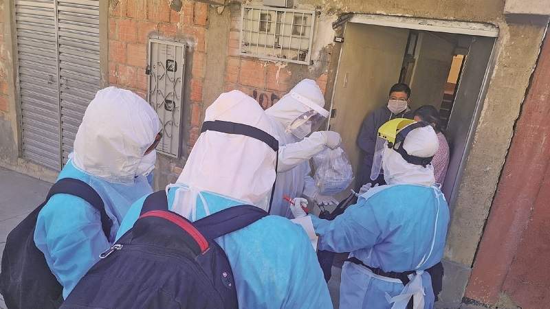 La Paz en crisis: hospitales casi al tope y personal contagiado