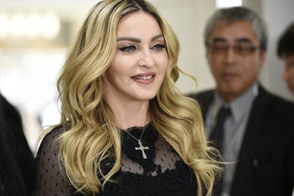La súper estrella del pop Madonna posa durante un evento promocional. EFE/Franck Robichon/Archivo