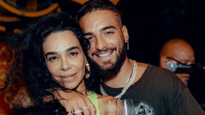 Maluma y su tía Yudy han declarado mantener una conexión especial (Foto: Instagram @yudyarias)