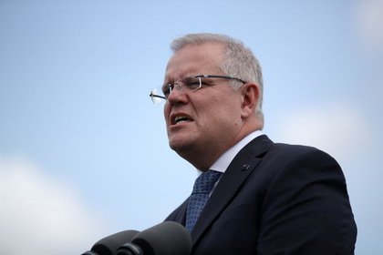FOTO DE ARCHIVO: El primer ministro australiano Scott Morrison en Sídney, Australia, el 28 de febrero de 2020. REUTERS/Loren Elliott