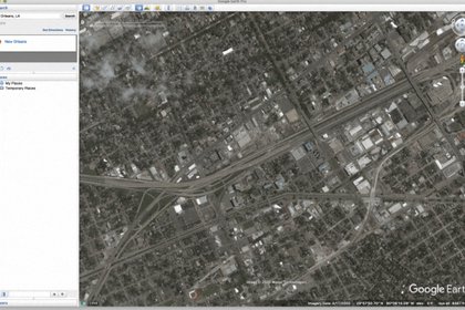 Google Earth en el año 2005