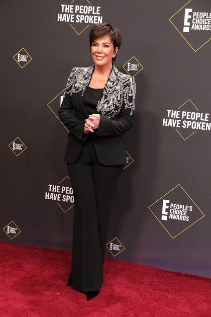 Kris Jenner en los Peoples Choice Awards, en Santa Monica, California, en noviembre pasado. Kanye West la comparó con el dictador norcoreano Kim Jong-un (Reuters)