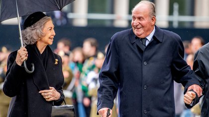 Los reyes Juan Carlos y Sofía (Shutterstock)